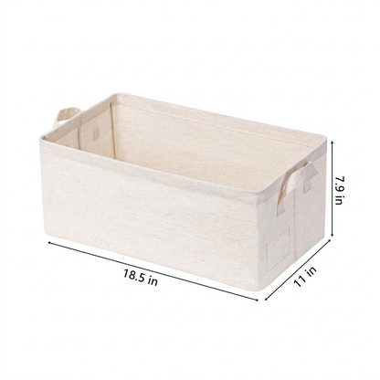 Foldable Fabric Closet Storage Organizer Box